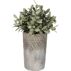 Clayre & Eef 6te0365s Flowerpot for indoor Grey...