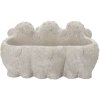 Clayre & Eef 6te0372 Flower pot for indoor sheep gray 26x20x12 cm