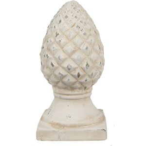 Clayre & Eef 6te0397 Deco Fir Cone Beige ø...