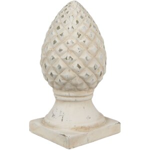 Clayre & Eef 6te0397 Deco Fir Cone Beige ø...