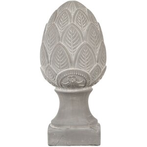 Clayre & Eef 6te0398l Deco pine cone gray ø...