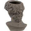 Clayre & Eef 6te0399m Flowerpot for indoor bust Beige, Grey 14x13x21 cm