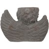 Clayre & Eef 6te0401 Flowerpot for indoor angel gray 30x13x20 cm