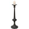 Clayre & Eef 6y4468 Candlestick Black ø 15x45 cm