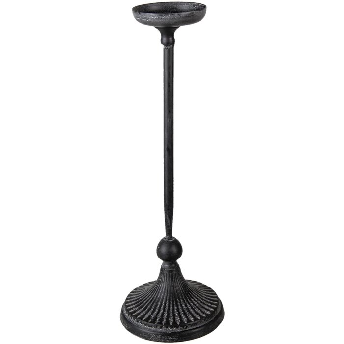 Clayre & Eef 6y4471l Candlestick Black ø 18x51 cm