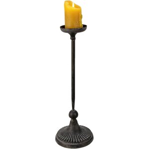 Clayre & Eef 6y4471l Candlestick Black ø 18x51 cm