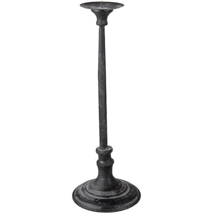 Clayre & Eef 6y4473l Candlestick Black ø 14x42 cm