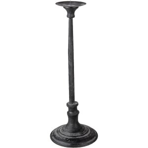 Clayre & Eef 6y4473l Candlestick Black ø 14x42 cm