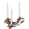 Clayre & Eef 6y4490 Candlestick copper color 32x30x10 cm