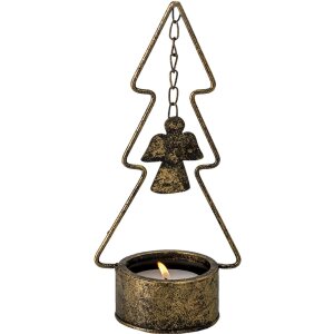 Clayre & Eef 6y4512 Candlestick Christmas tree copper...