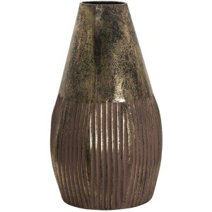 Clayre & Eef 6y4519 Vase copper color ø 22x38 cm