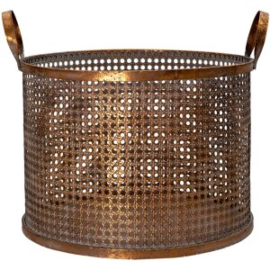 Clayre & Eef 6y4525 Storage basket copper color...