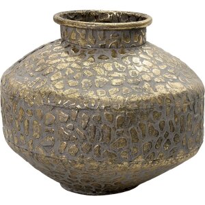 Clayre & Eef 6y4528 Vase gold color ø 27x21 cm