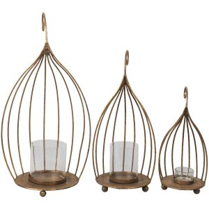 Clayre & Eef 6y4543 Lanterns Copper color ø...