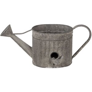 Clayre & Eef 6y4578 Deco Watering Can Grey 39x18x16 cm