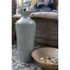 Clayre & Eef 6y4624 Deco Vase Blue ø 22x47 cm