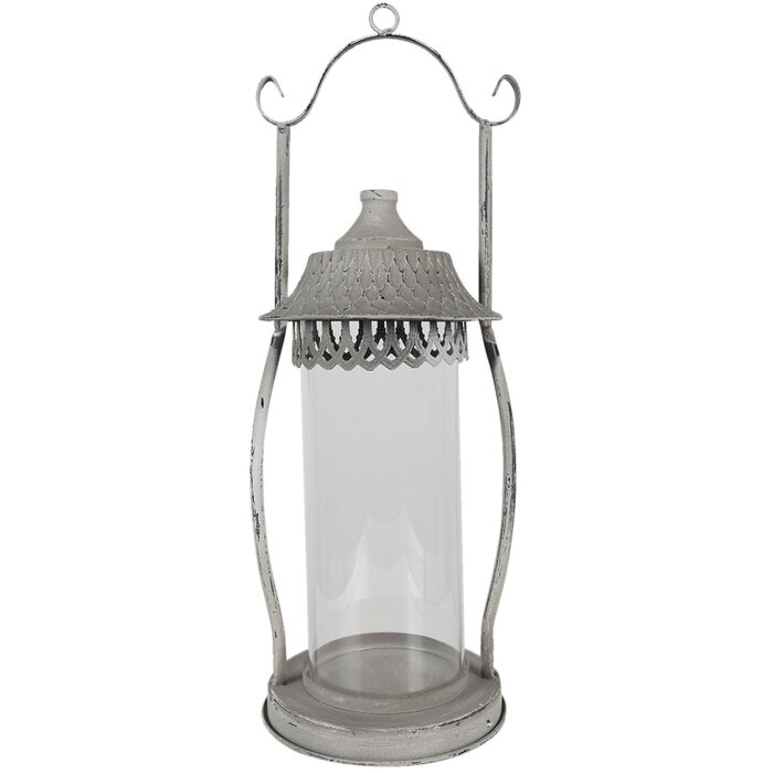 Clayre & Eef 6y4717 Lantern gray ø 15x44 cm