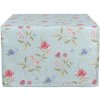 Clayre & Eef blw64 table runner blue 50x140 cm