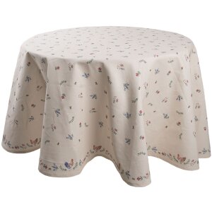 Clayre & Eef car07 Tablecloth Round Beige ø...