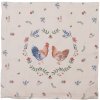 Clayre & Eef car21 pillowcase beige 40x40 cm