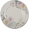 Clayre & Eef flofp tableware dinner plate white ø 26x2 cm