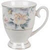 Clayre & Eef FLOMU Mug 11x8x10 cm - 300 ml White