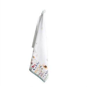 Clayre & Eef fob42 Tea towel White, Grun 50x71 cm