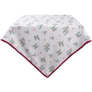 Clayre & Eef hch01 Tablecloth Square White, Red...