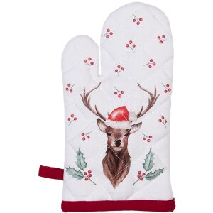 Clayre & Eef hch44k oven gloves children white, red...