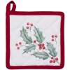 Clayre & Eef hch45k potholder children white, red 16x16 cm