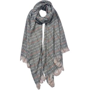 Clayre & Eef jzsc0608gr winter scarf ladies green...