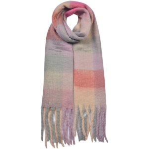 Clayre & Eef jzsc0615p winter scarf ladies pink...