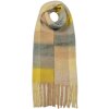 Clayre & Eef jzsc0615y winter scarf ladies yellow 35x210 cm