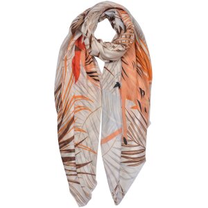 Clayre & Eef jzsc0639 scarf ladies pattern beige...