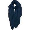 Clayre & Eef jzsc0647bl scarf ladies blue 90x180 cm