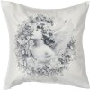 Clayre & Eef kt021.264 Cushion cover white 45x45 cm