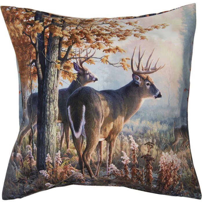 Clayre & Eef kt021.272 Cushion cover Brown 45x45 cm