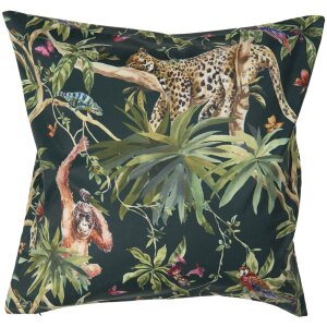 Clayre & Eef kt021.279 Cushion cover green, black...