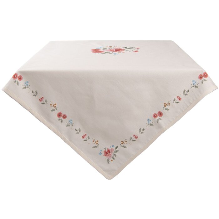 Clayre & Eef lrc05 Table cloth Beige 150x250 cm