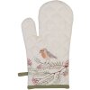 Clayre & Eef vgp44 oven gloves beige 16x30 cm