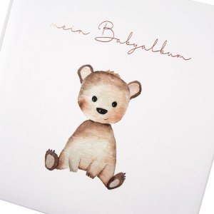 Goldbuch Childrens Album Teddy Bear 25x25 cm 60 white sides