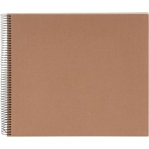 Goldbuch Spiral Album Bella Vista Hazelnut 35x30 cm 40 white sides without window