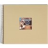 Goldbuch Spiral Album Bella Vista Beige 34x30 cm 40 black sides with window