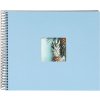 Goldbuch Spiral Album Bella Vista Sky blue 34x30 cm 40 black sides with window