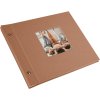 Goldbuch Screw Album Bella Vista Hazelnut 30x25 cm 40 white sides