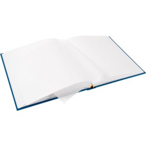 Goldbuch Photo Album Linum 2.0 blue Family Happiness 30x31 cm 60 white sides