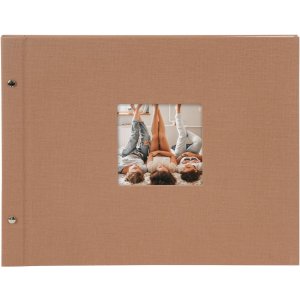 Goldbuch Screw Album Bella Vista Hazelnut 39x31 cm 40 white sides