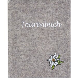 Goldbuch Touring Book Edelweiss grey 16,5x13,3 cm 96...