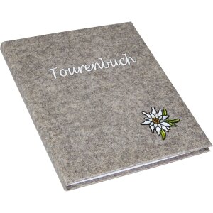 Goldbuch Touring Book Edelweiss grey 16,5x13,3 cm 96...