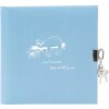 Goldbuch Diary frech & frei hellblau with lock 16,5x16,5 cm 96 white sides